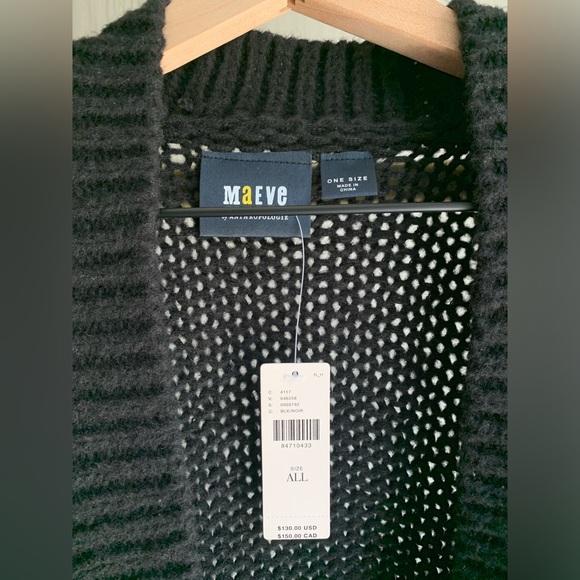 New Maeve 3D Fruit Cherry Varsity Cardigan Sweater One Size Anthropologie - Picture 5 of 5